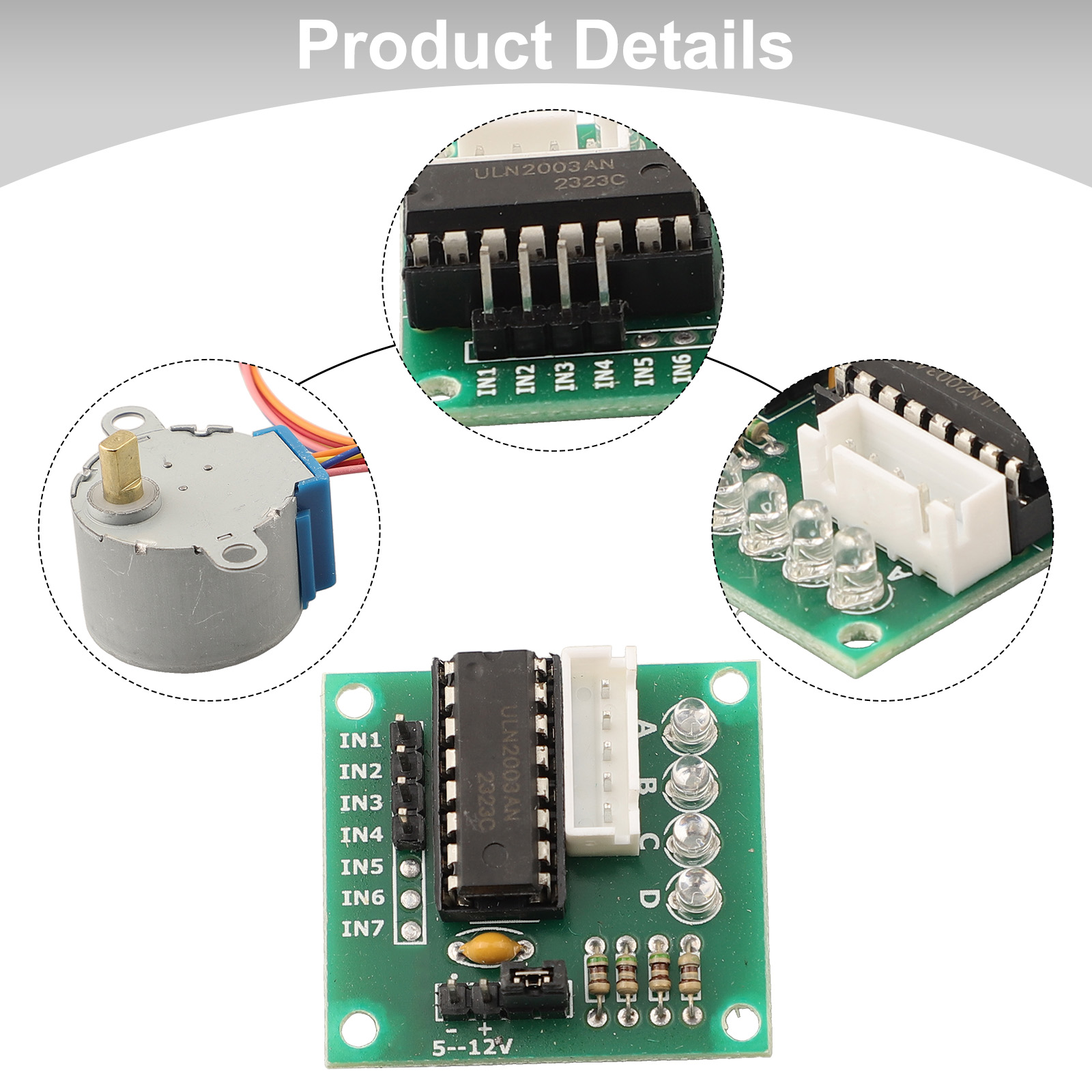 28Byj-48 - Arduino DC 5V Dişli Adım Motoru