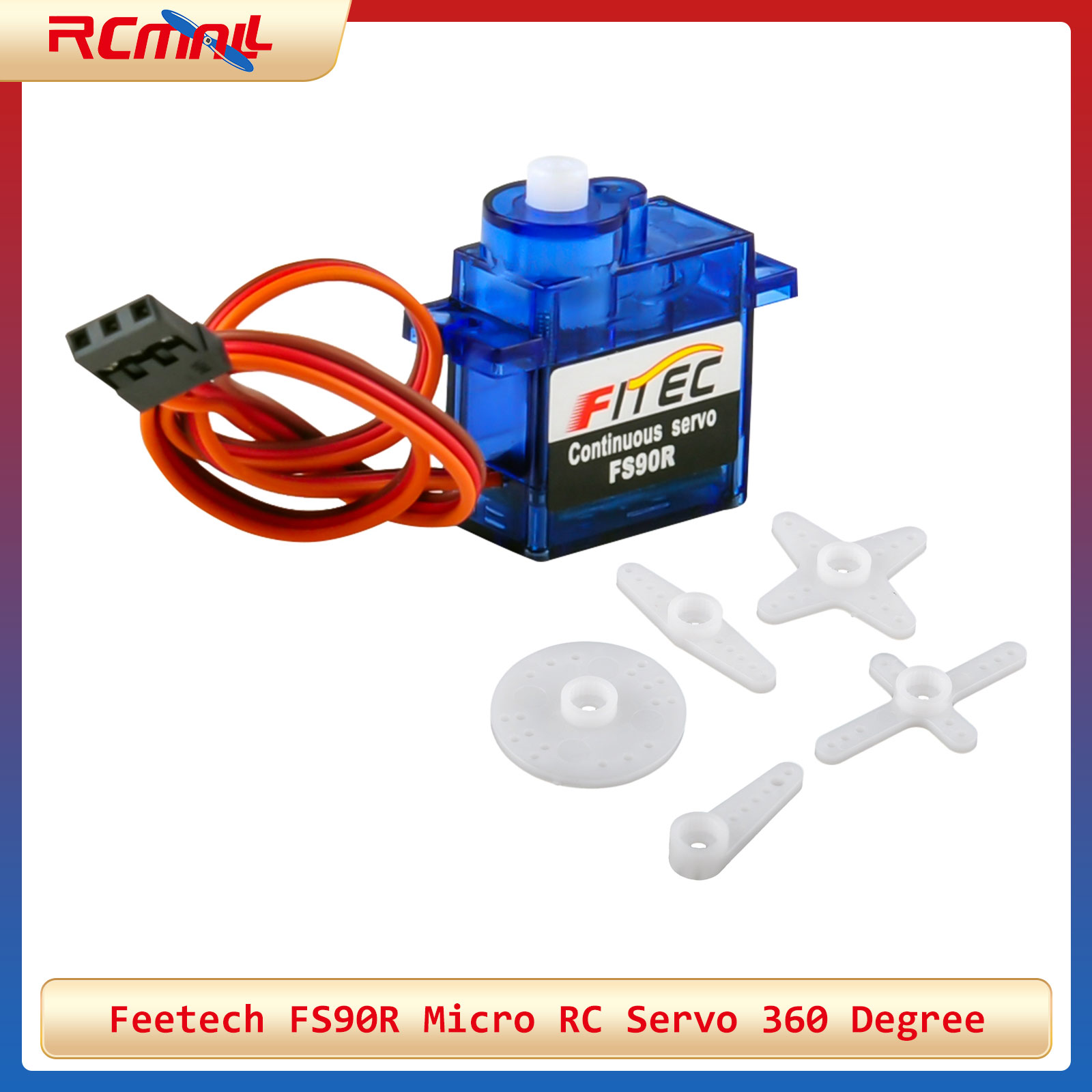 Microbit - Feetech FS90R Mikro RC Servo 360