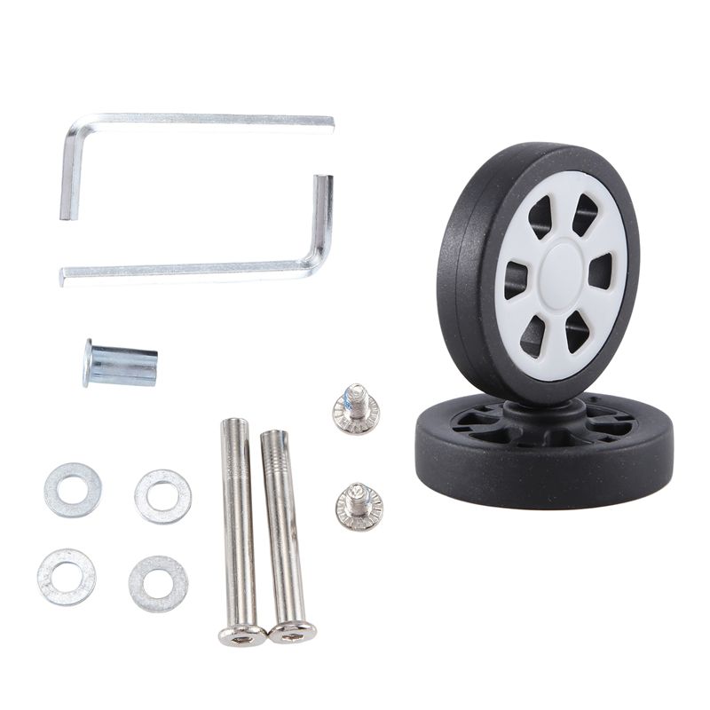 Caster Wheel - ABQR 55X12mm Bagaj Tekerlekleri Yedek Aşınma
