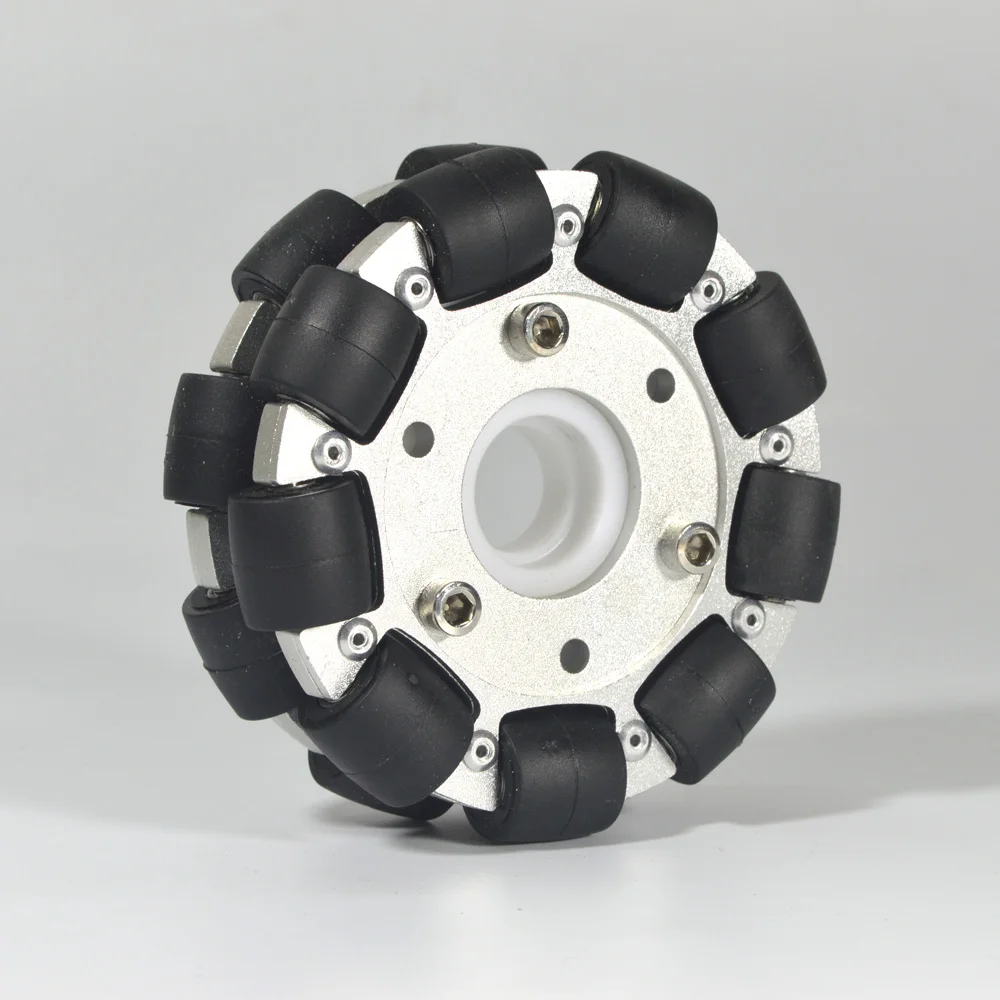 Omni Wheel - 4 inç/100 mm Çift Alüminyum Çok