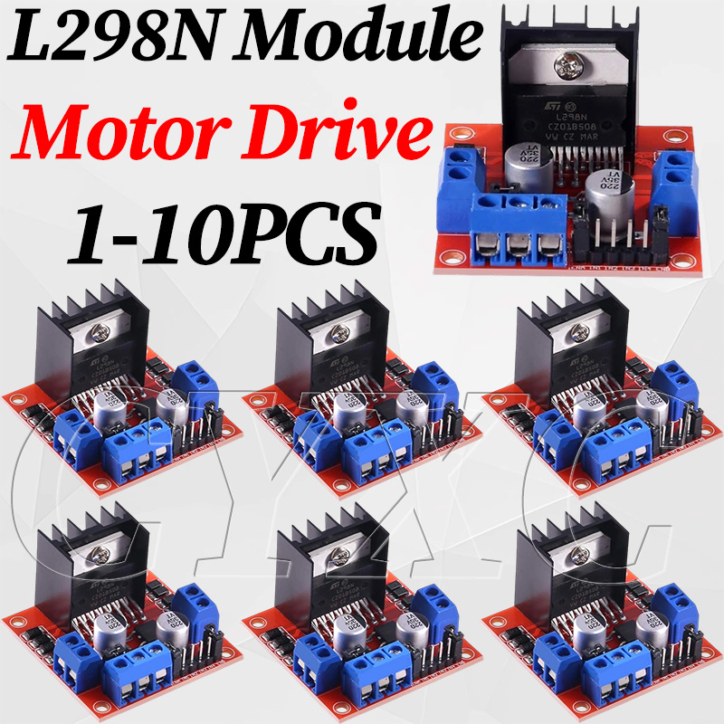 Motor Driver L298N - 1-10 adet L298N step Motor sürücü