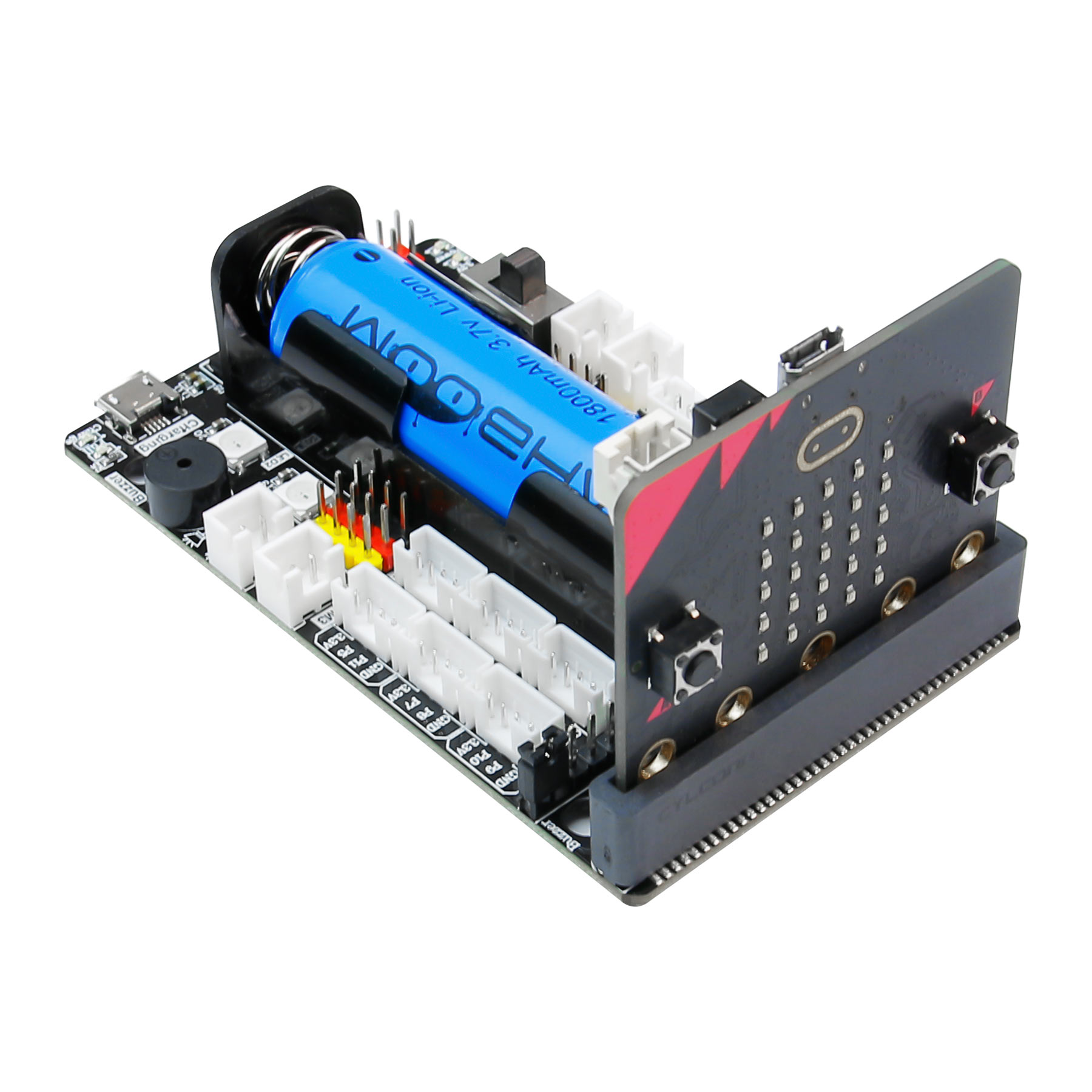 Microbit - Yahboom Superbit Microbit Genişletme Kartı, BBC
