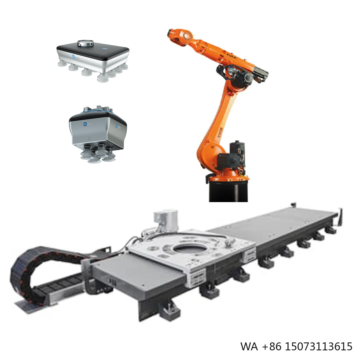 Robot Gripper - IRB 1520ID için Orijinal Robotik Vakumlu