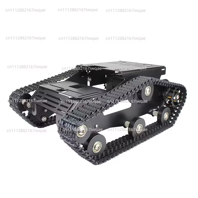 Tracked Robot Chassis - Akıllı Robot Tank Şasisi DIY Kiti,