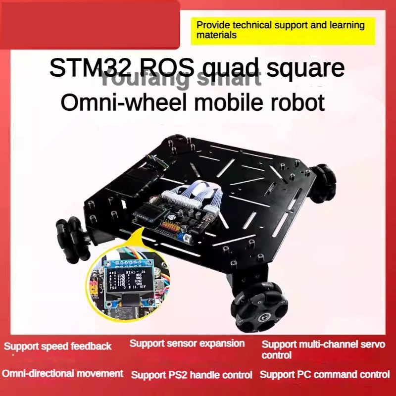 5kg Yük Taşıyabilen ROS 4WD Om - Omni Wheel incelemesi ve fiyatı