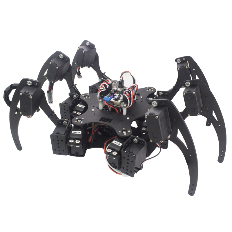 18 DOF Alüminyum Hexapod Örümc - Arduino Robot incelemesi ve fiyatı