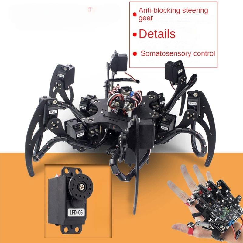 18 DOF Alüminyum Hexapod Örümc - Arduino Robot incelemesi ve fiyatı