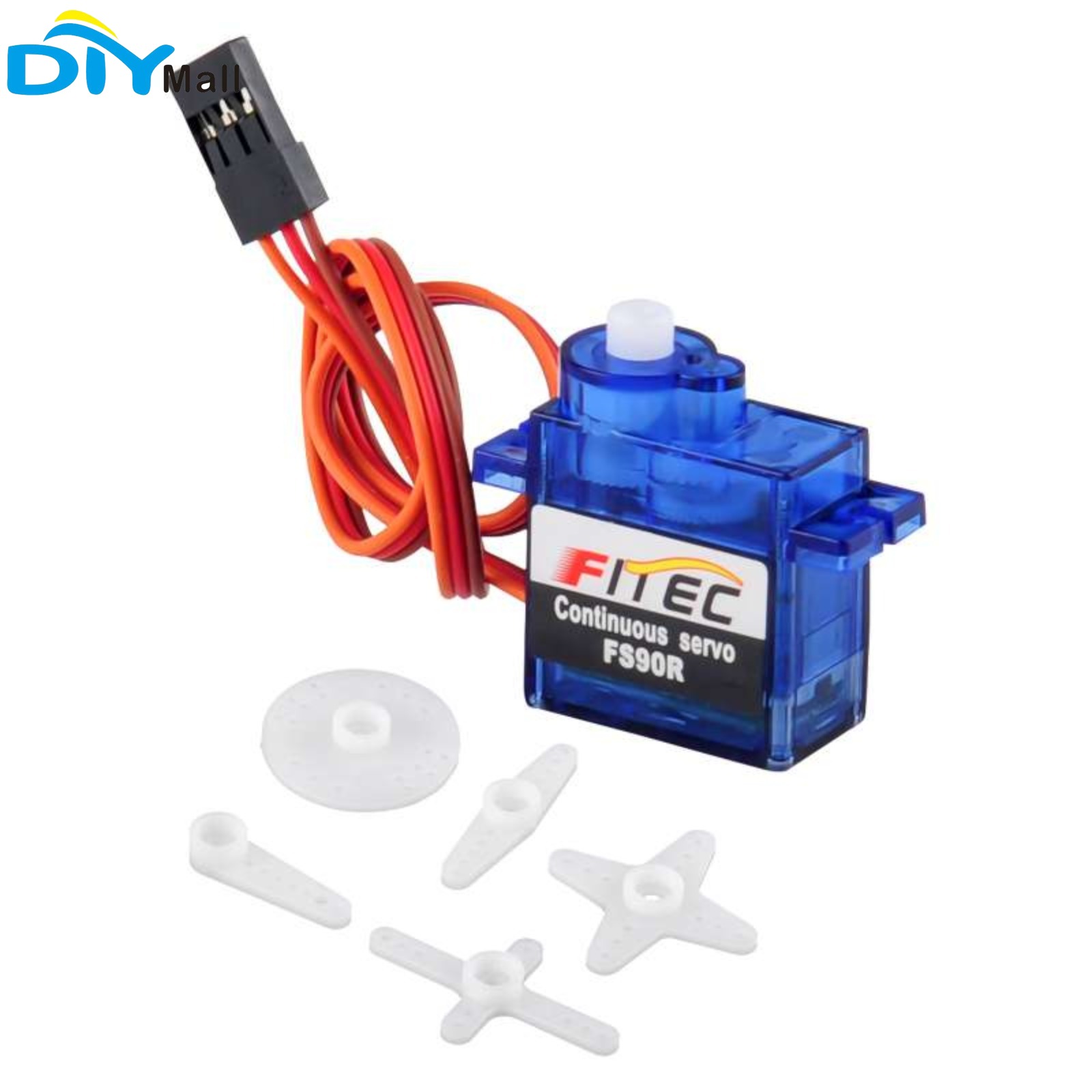 FS90R 9g Servo 360 Derece Süre - Arduino Robot incelemesi ve fiyatı