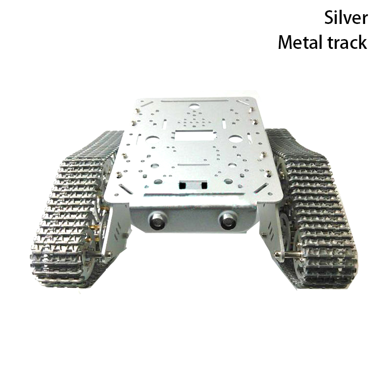 Plastik veya metal paletlere s - Tracked Robot Chassis incelemesi ve fiyatı