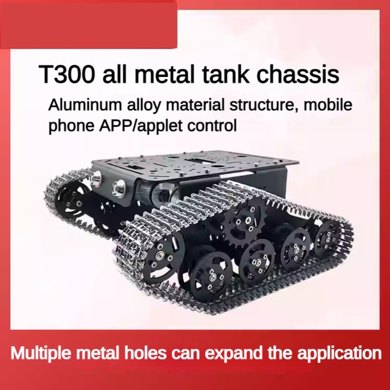 Plastik veya metal paletlere s - Tracked Robot Chassis incelemesi ve fiyatı