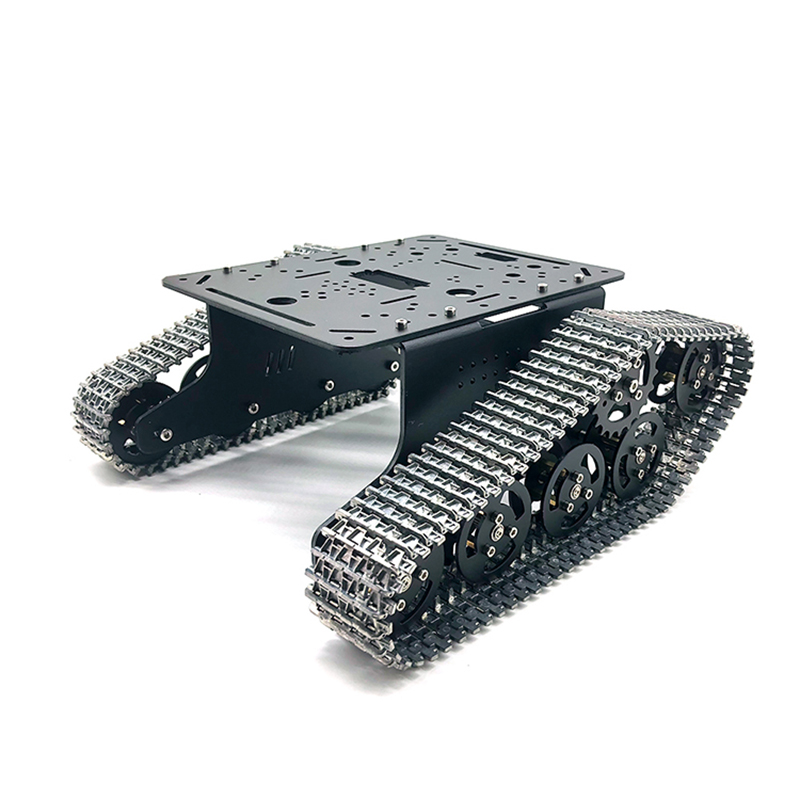 Plastik veya metal paletlere s - Tracked Robot Chassis incelemesi ve fiyatı
