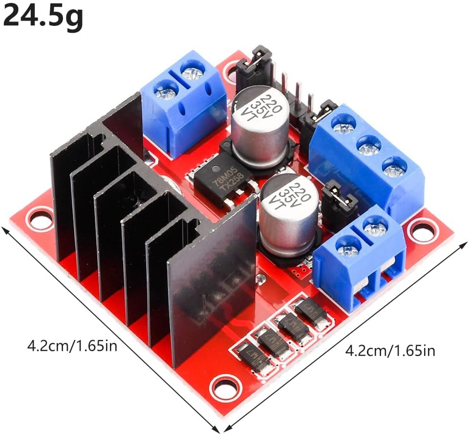 L298N sürücü panosu modülü L29 - Motor Driver L298N incelemesi ve fiyatı