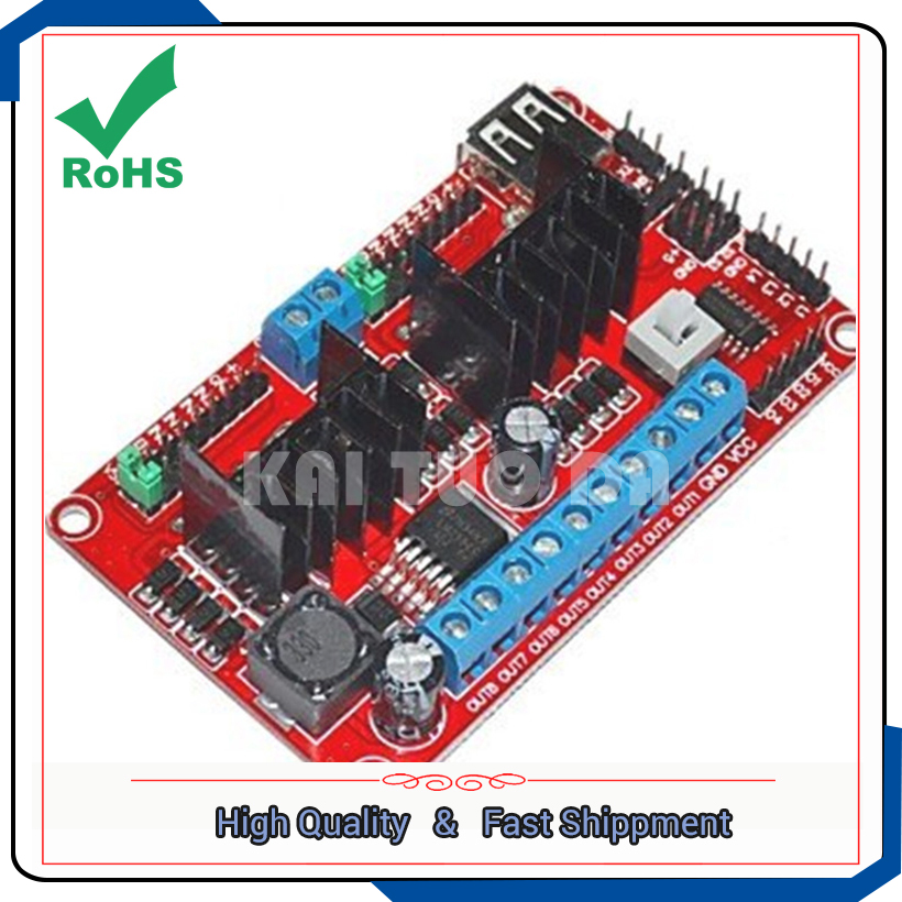 L298N V3/dört 4 DC step motor  - Motor Driver L298N incelemesi ve fiyatı