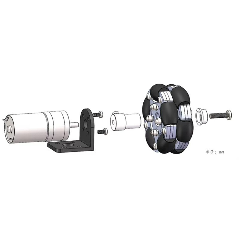 15KG Yük Kapasiteli 80mm Çok Y - Omni Wheel incelemesi ve fiyatı