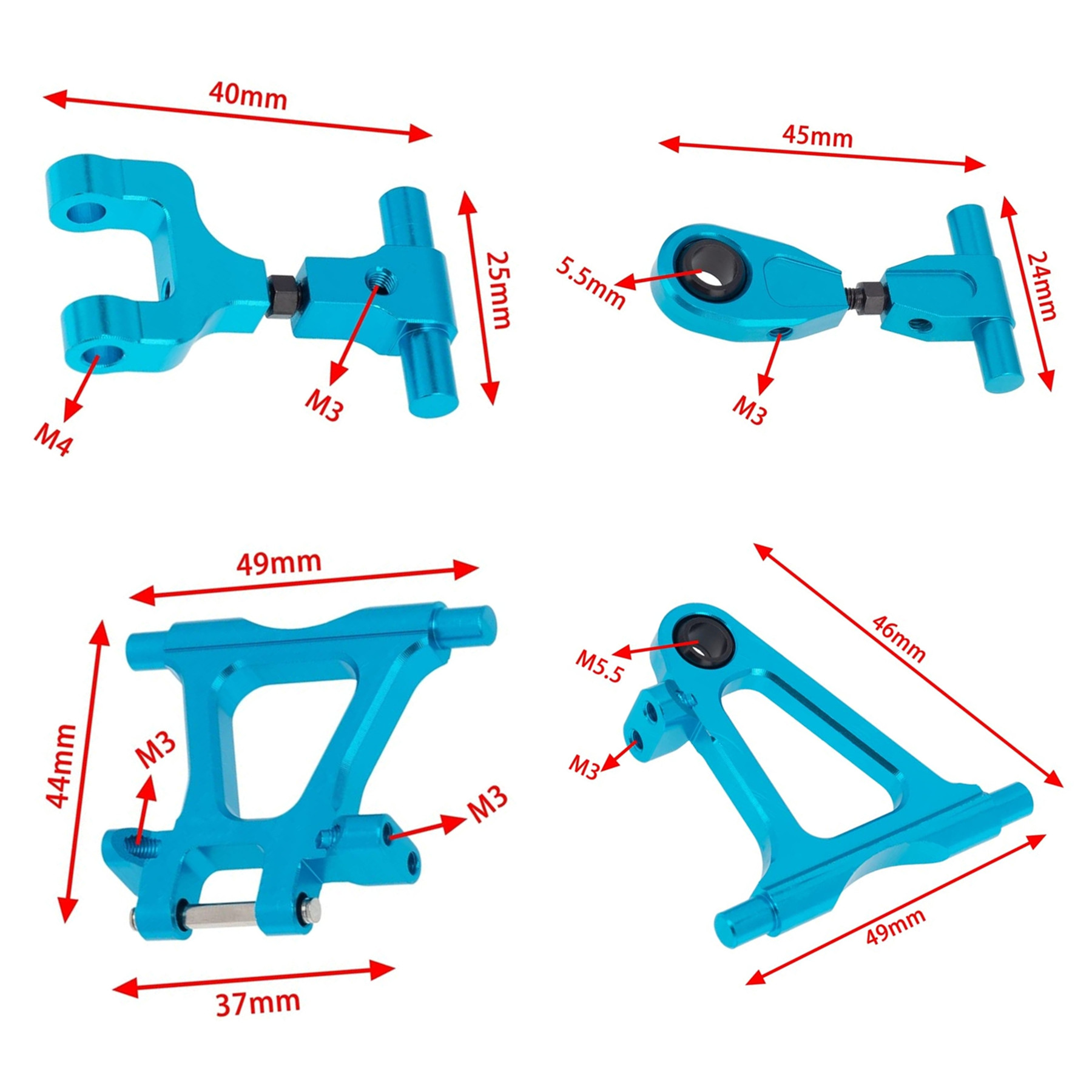RC TT-02 Tam Set Yükseltme Par - Robot Car Kit incelemesi ve fiyatı