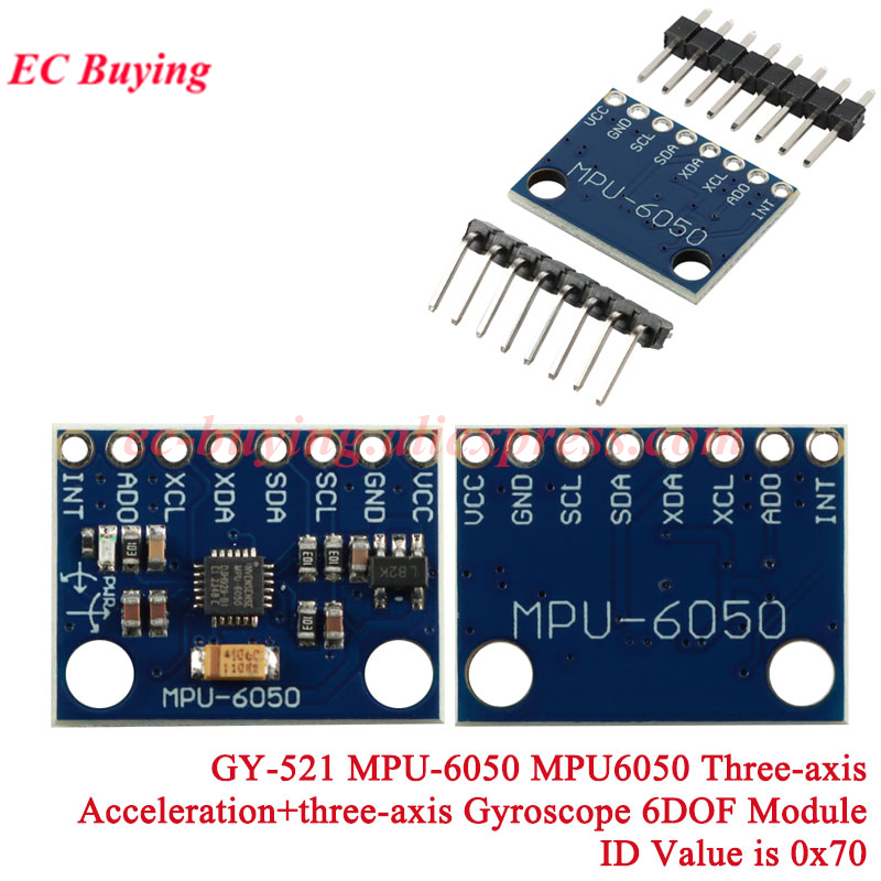 1-10 adet GY-521 MPU-6050 MPU6 - Accelerometer Mpu6050 incelemesi ve fiyatı