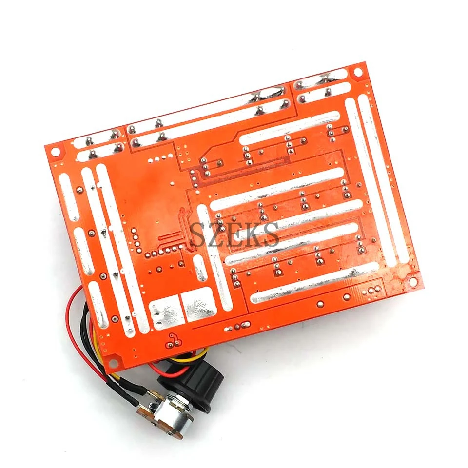10-50V 60A DC Motor hız kontro - Motor Driver Module incelemesi ve fiyatı