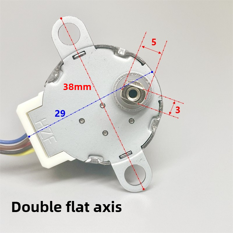 24BYJ48 DC 5 V Step Motor Çift - Geared Motor incelemesi ve fiyatı