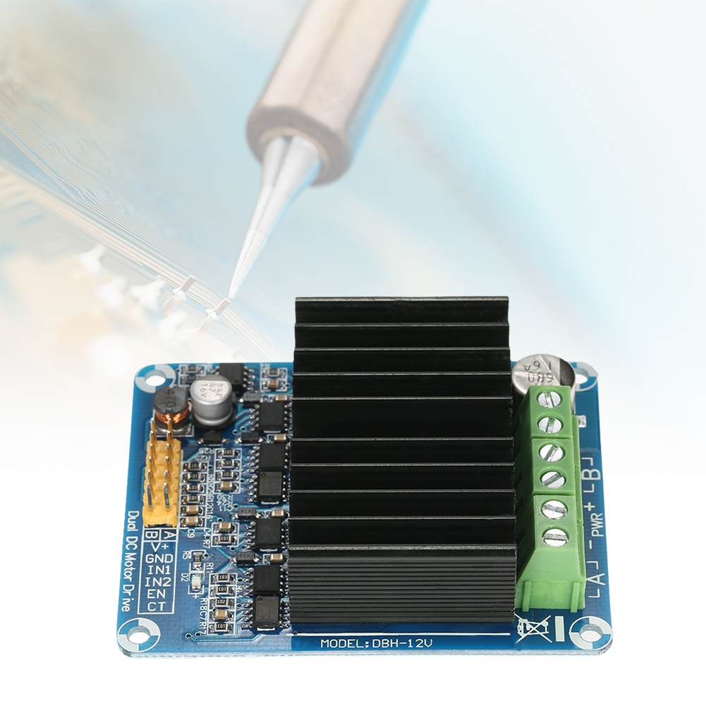 Çift Kanallı DC Motor Hızı Ter - Motor Driver Module incelemesi ve fiyatı