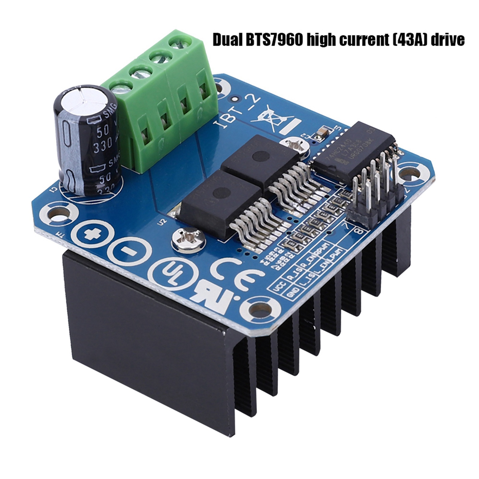 BTS7960 43A Motor Sürücü Modül - Motor Driver Module incelemesi ve fiyatı