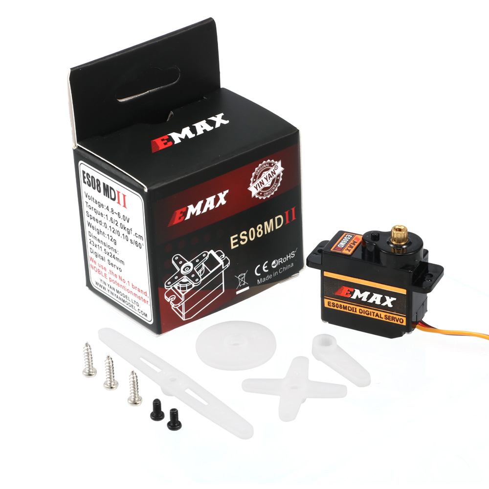 2/4/10 adet EMAX ES08MD II Met - Servo Sg90 incelemesi ve fiyatı