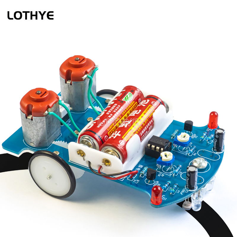 Akıllı Takip Hattı Araba DIY E - Line Follower Robot incelemesi ve fiyatı