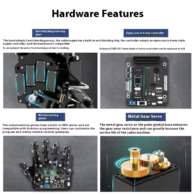 Biyonik Robotik El Palmiyesi U - Arduino Robot incelemesi ve fiyatı