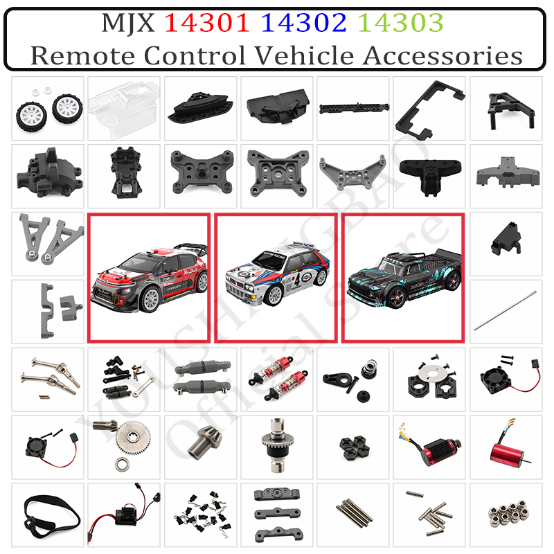 MJX14301 14302 14303 Uzaktan K - Servo Bracket incelemesi ve fiyatı