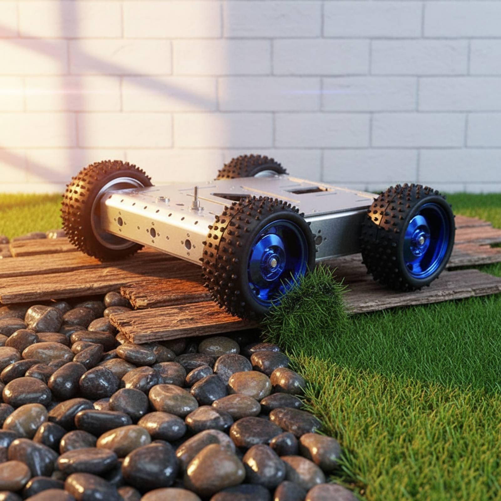 4WD Akıllı Araba Alt Yapısı. 5 - Robot Chassis incelemesi ve fiyatı