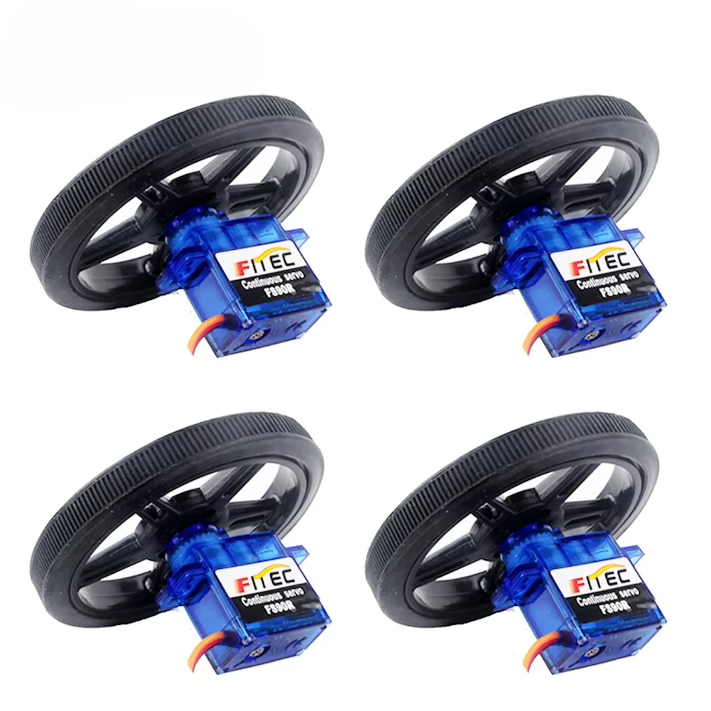 4 adet Feetech FS90R servo mot - Micro Servo incelemesi ve fiyatı