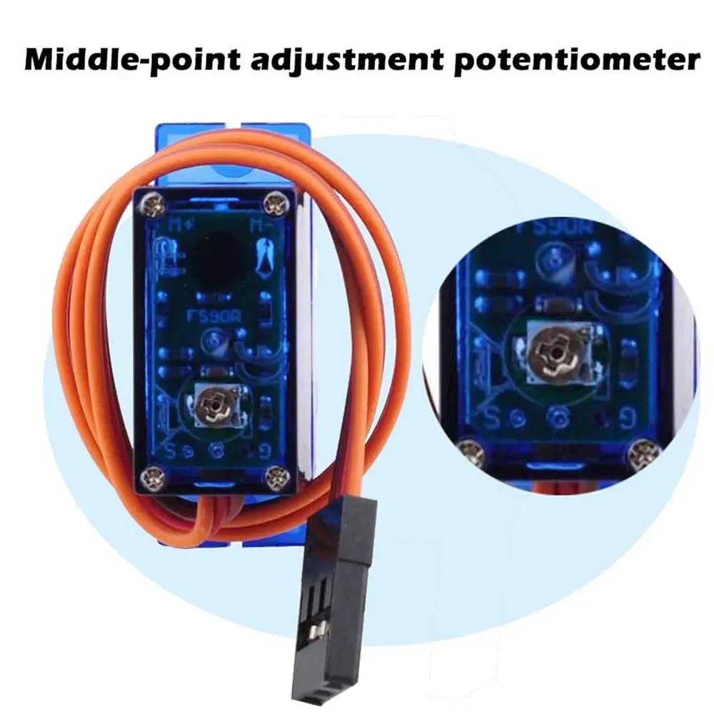 4 adet Feetech FS90R servo mot - Micro Servo incelemesi ve fiyatı