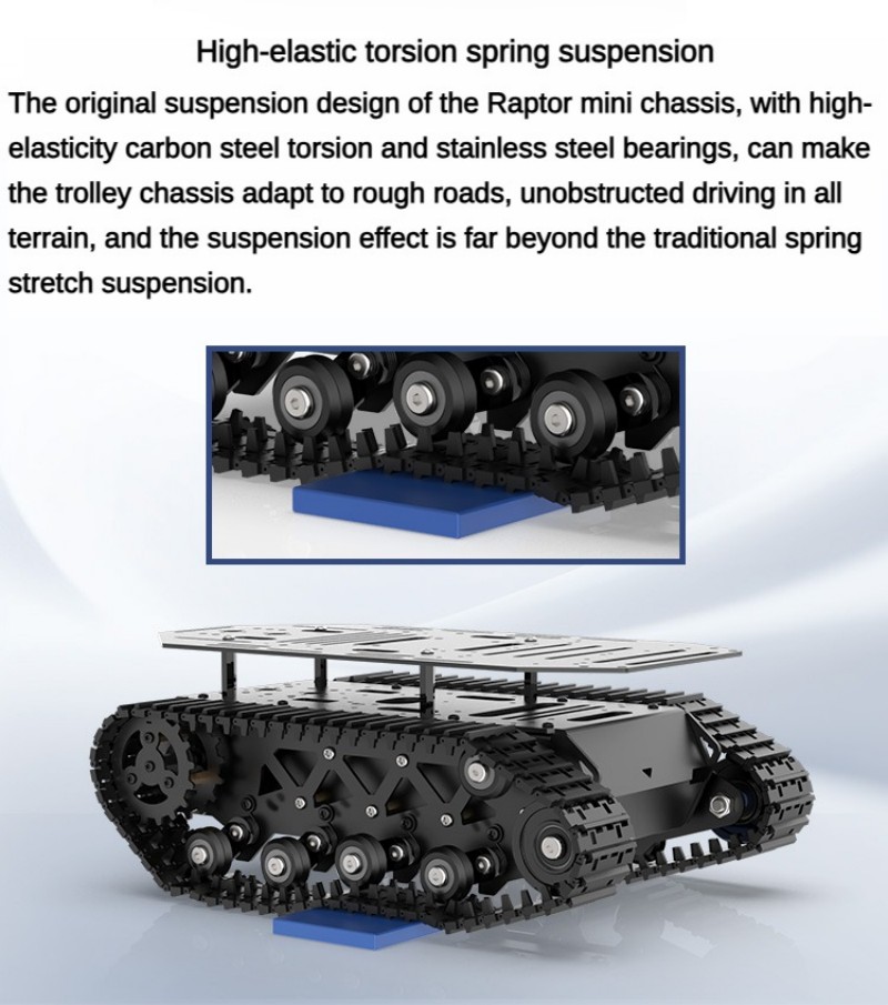 RC Tank 10KG Yük Kapasiteli, G - Tracked Robot Chassis incelemesi ve fiyatı